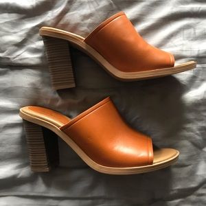 Old Navy Peep-Toe Mules